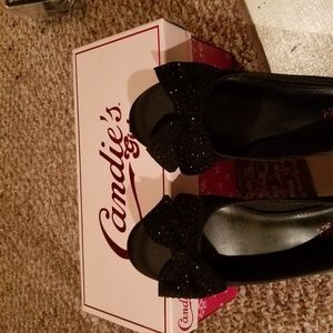 Girls Candie's Black Dress Shoes